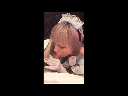 ❤️ Japanese Idol [mayuka], pakaian pembantu rumah Perancis, bahagian 1, blowjob dan jerk dengan losyen ️ Lucah pada ms.doujin-sexy.ru ❤